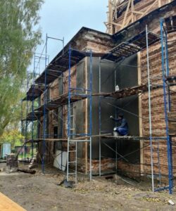 Наружная механизированная штукатурка